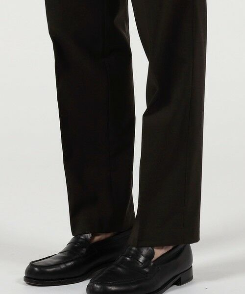 TOMORROWLAND / トゥモローランド スラックス・ドレスパンツ | ウールナイロン 1プリーツ イージースラックス V.B.CANONICO | 詳細9