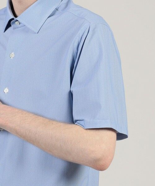 TOMORROWLAND / トゥモローランド シャツ・ブラウス | ナイロンポリエステル ワイドスプレッドカラー ハーフスリーブシャツ CANCLINI | 詳細6