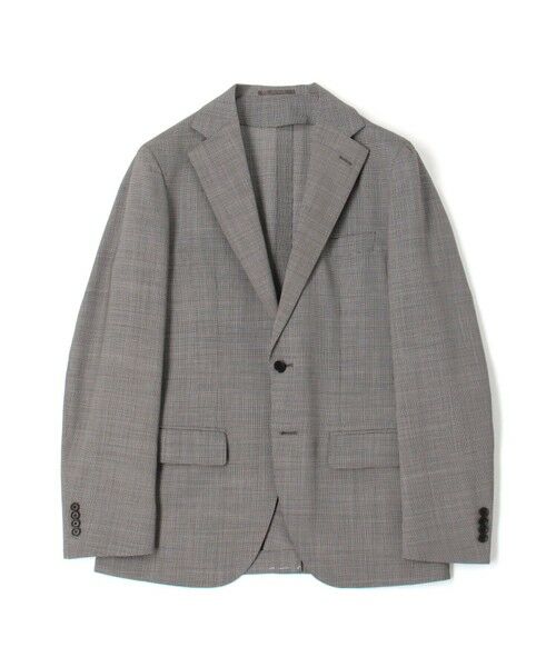 TOMORROWLAND/トゥモローランド Super120'sウールポリエステル シングルブレステッド2Bジャケット 16 グレー系 44