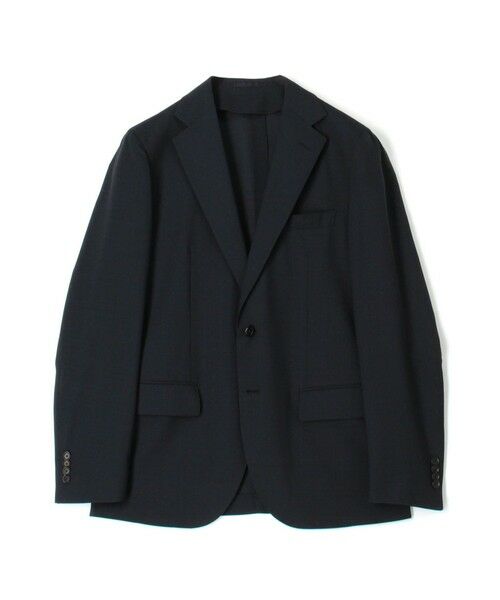 TOMORROWLAND/トゥモローランド Super120'sウールポリエステル シングルブレステッド2Bジャケット 68 ネイビー系 48