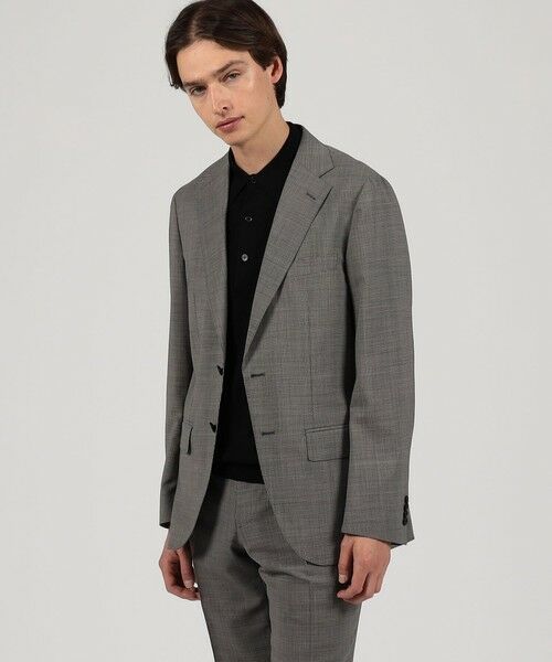 TOMORROWLAND / トゥモローランド テーラードジャケット | Super120'sウールポリエステル シングルブレステッド2Bジャケット | 詳細1