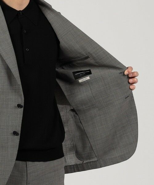 TOMORROWLAND / トゥモローランド テーラードジャケット | Super120'sウールポリエステル シングルブレステッド2Bジャケット | 詳細5