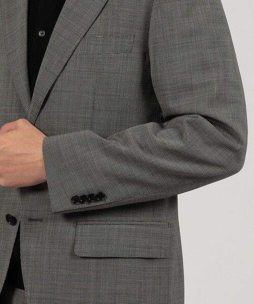 TOMORROWLAND / トゥモローランド テーラードジャケット | Super120'sウールポリエステル シングルブレステッド2Bジャケット | 詳細7
