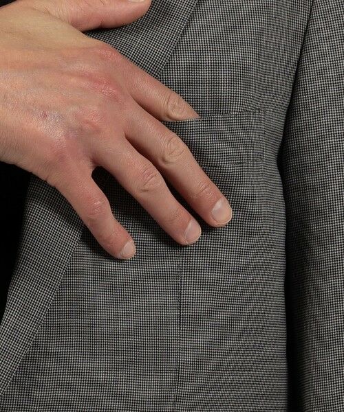 TOMORROWLAND / トゥモローランド テーラードジャケット | Super120'sウールポリエステル シングルブレステッド2Bジャケット | 詳細9