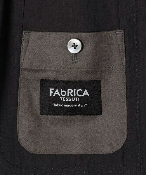 TOMORROWLAND / トゥモローランド テーラードジャケット | コットンナイロンシャンブレー シングルブレステッド 2Bジャケット FABRICA | 詳細10