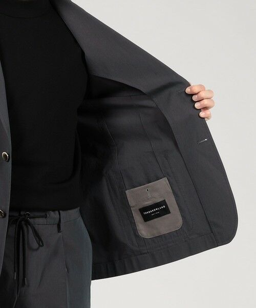 TOMORROWLAND / トゥモローランド テーラードジャケット | コットンナイロンシャンブレー シングルブレステッド 2Bジャケット FABRICA | 詳細5