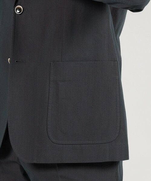TOMORROWLAND / トゥモローランド テーラードジャケット | コットンナイロンシャンブレー シングルブレステッド 2Bジャケット FABRICA | 詳細9
