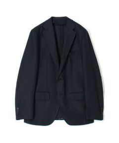 TOMORROWLAND / トゥモローランド テーラードジャケット | コットンウール ホップサック シングルブレステッド2Bジャケット Di PRAY
