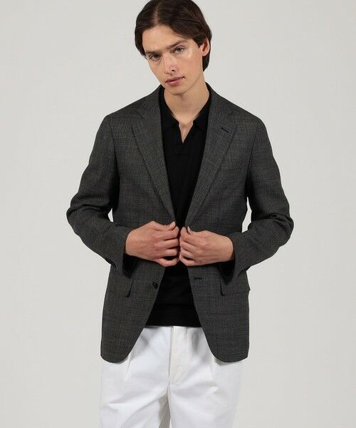 TOMORROWLAND / トゥモローランド テーラードジャケット | コットンウール ホップサック シングルブレステッド2Bジャケット Di PRAY | 詳細1