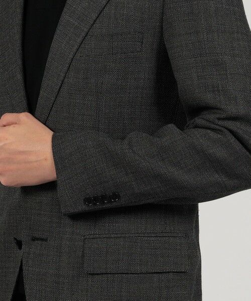 TOMORROWLAND / トゥモローランド テーラードジャケット | コットンウール ホップサック シングルブレステッド2Bジャケット Di PRAY | 詳細7