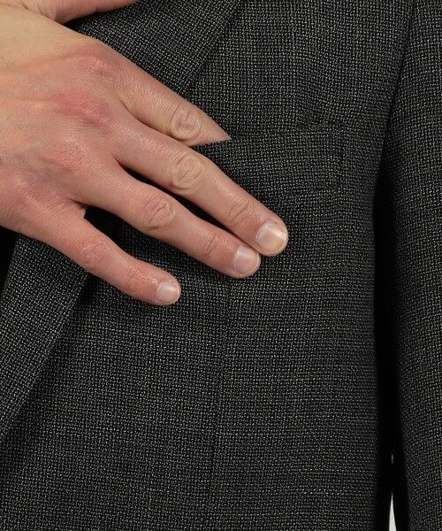 TOMORROWLAND / トゥモローランド テーラードジャケット | コットンウール ホップサック シングルブレステッド2Bジャケット Di PRAY | 詳細9