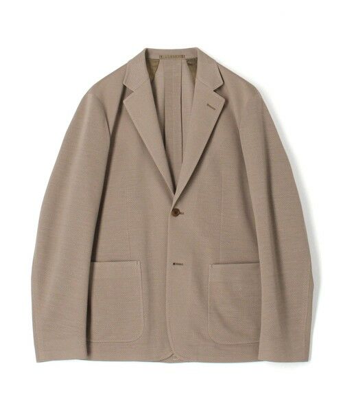 TOMORROWLAND / トゥモローランド テーラードジャケット | ラミーポリエステル シングルブレステッド 2Bジャケット(45 キャメル)