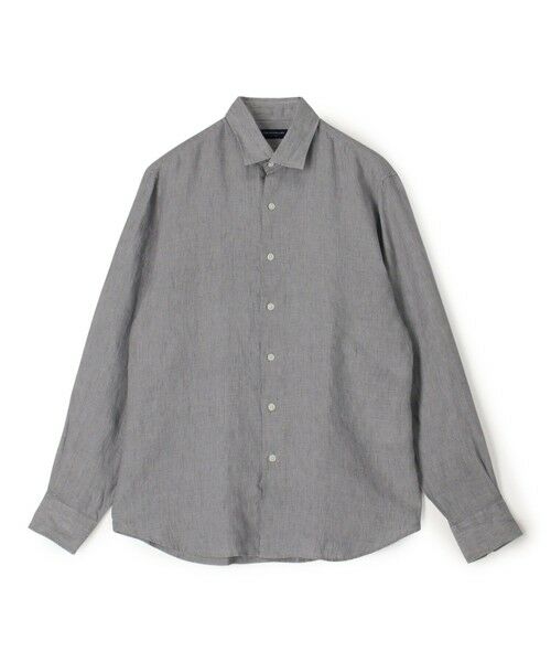 【未使用ほぼ新品に近い★カッタウェイ】ETONNE×Albini麻リネンシャツ ESTNATION / ALBINI カッタウェイリネンシャツ｜ESTNATION