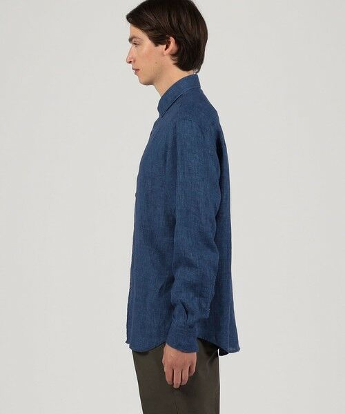 TOMORROWLAND / トゥモローランド シャツ・ブラウス | リネン セミワイドカラーシャツ ALBINI | 詳細3