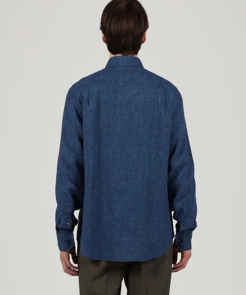 TOMORROWLAND / トゥモローランド シャツ・ブラウス | リネン セミワイドカラーシャツ ALBINI | 詳細4