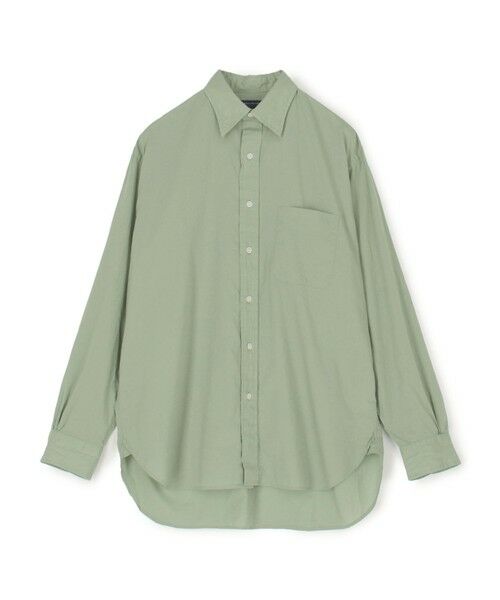 TOMORROWLAND/トゥモローランド コットン ローンポプリンシャツ ALBINI 55 グリーン S TOMORROWLAND/トゥモローランド コットン ローンポプリンシャツ ALBINI 55 グリーン S