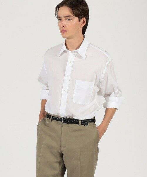 TOMORROWLAND / トゥモローランド シャツ・ブラウス | コットン ローンポプリンシャツ ALBINI | 詳細1