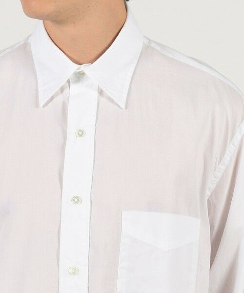 TOMORROWLAND / トゥモローランド シャツ・ブラウス | コットン ローンポプリンシャツ ALBINI | 詳細5