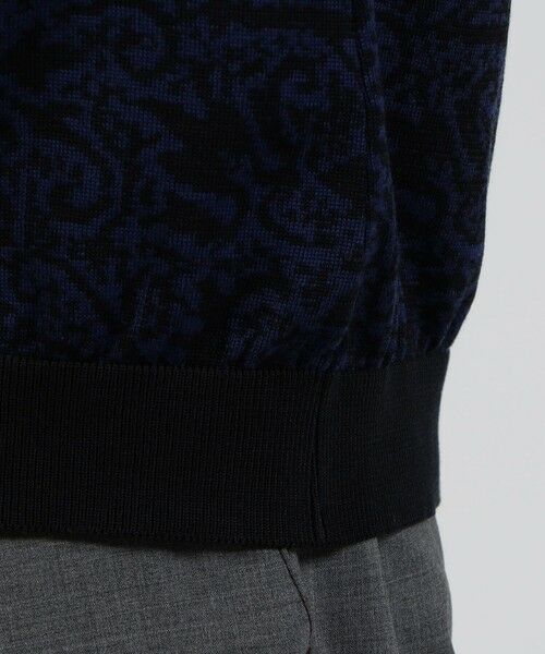 TOMORROWLAND / トゥモローランド ニット・セーター | TOMORROWLAND tricot ペイズリー柄 コットンハーフスリーブ ニット | 詳細7