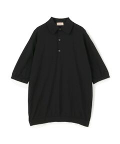 TOMORROWLAND / トゥモローランド ニット・セーター | 【別注】JOHN SMEDLEY コットン ポロカラーニット