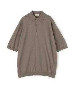TOMORROWLAND / トゥモローランド ニット・セーター | 【別注】JOHN SMEDLEY コットン ポロカラーニット