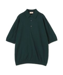 TOMORROWLAND / トゥモローランド ニット・セーター | 【別注】JOHN SMEDLEY コットン ポロカラーニット