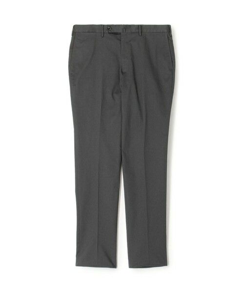 TOMORROWLAND/トゥモローランド アイスコットンチノ スリムパンツ 17 チャコールグレー 46