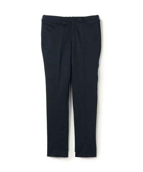 TOMORROWLAND/トゥモローランド アイスコットンチノ スリムパンツ 69 ネイビー 48