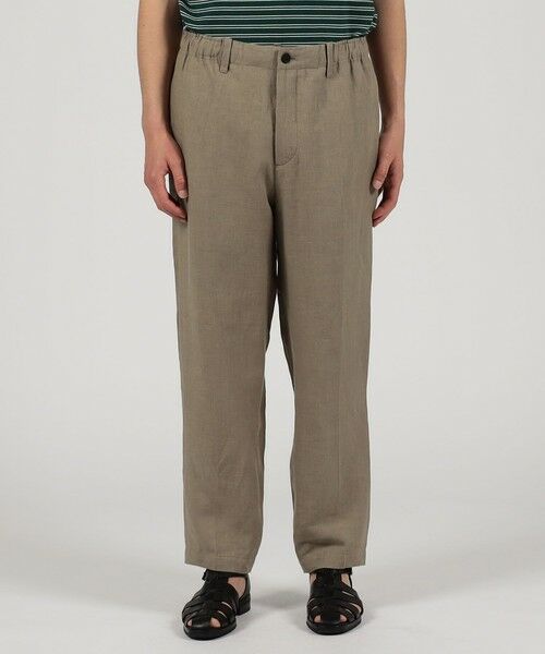 TOMORROWLAND / トゥモローランド その他パンツ | ベルジャンリネン ワイドテーパードイージーパンツ LIBECO | 詳細2