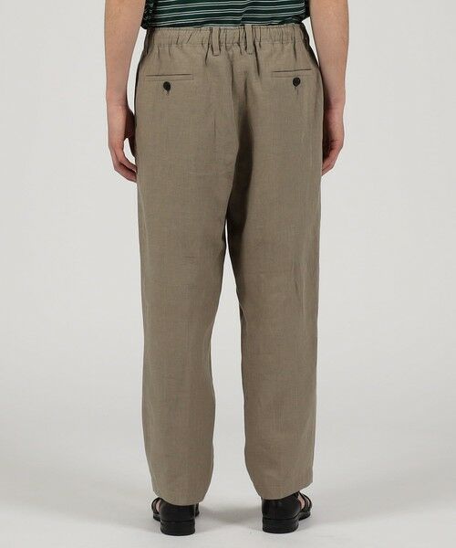 TOMORROWLAND / トゥモローランド その他パンツ | ベルジャンリネン ワイドテーパードイージーパンツ LIBECO | 詳細4
