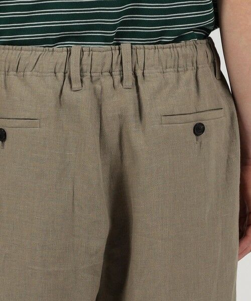TOMORROWLAND / トゥモローランド その他パンツ | ベルジャンリネン ワイドテーパードイージーパンツ LIBECO | 詳細6