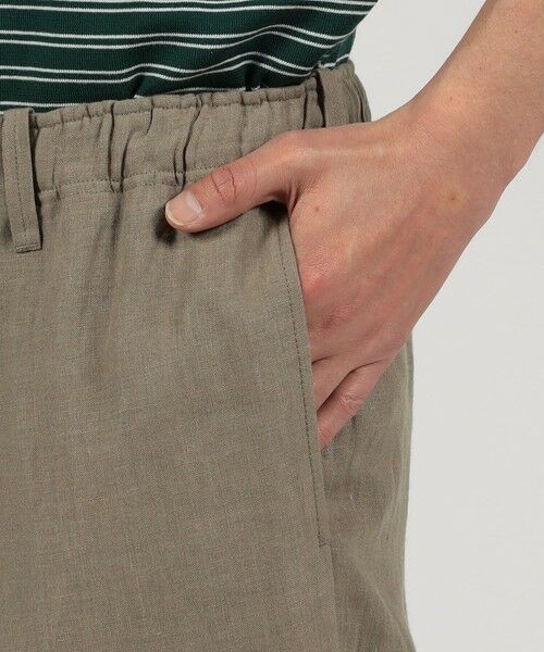 TOMORROWLAND / トゥモローランド その他パンツ | ベルジャンリネン ワイドテーパードイージーパンツ LIBECO | 詳細7
