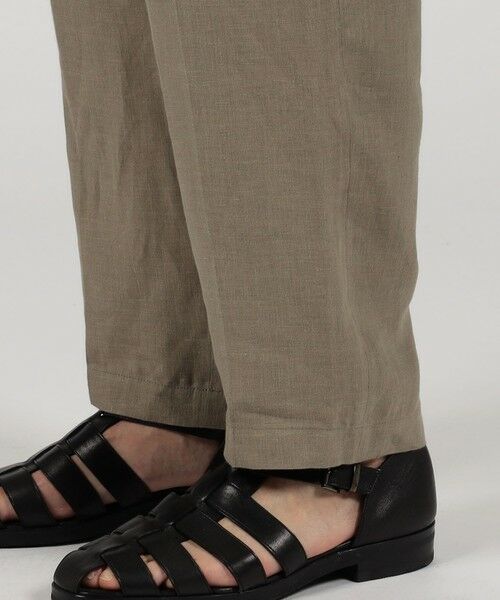 TOMORROWLAND / トゥモローランド その他パンツ | ベルジャンリネン ワイドテーパードイージーパンツ LIBECO | 詳細8