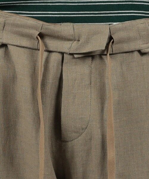 TOMORROWLAND / トゥモローランド その他パンツ | ベルジャンリネン ワイドテーパードイージーパンツ LIBECO | 詳細9