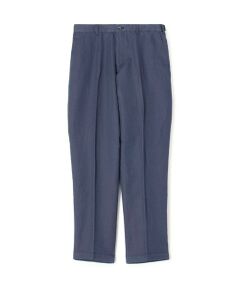 TOMORROWLAND / トゥモローランド チノ・ワークパンツ | リネンコットン サイドアジャスター ノープリーツパンツ SONDRIO