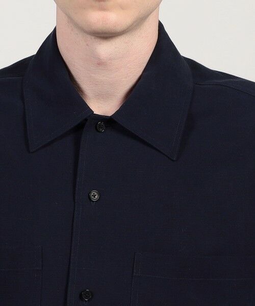 TOMORROWLAND / トゥモローランド シャツ・ブラウス | セルロースリネン ダブルポケット ハーフスリーブシャツ | 詳細5