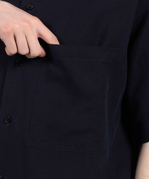 TOMORROWLAND / トゥモローランド シャツ・ブラウス | セルロースリネン ダブルポケット ハーフスリーブシャツ | 詳細8