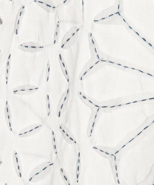 TOMORROWLAND / トゥモローランド シャツ・ブラウス | コットン エンブロイダリー オープンカラーシャツ | 詳細10