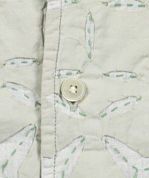 TOMORROWLAND / トゥモローランド シャツ・ブラウス | コットン エンブロイダリー オープンカラーシャツ | 詳細8