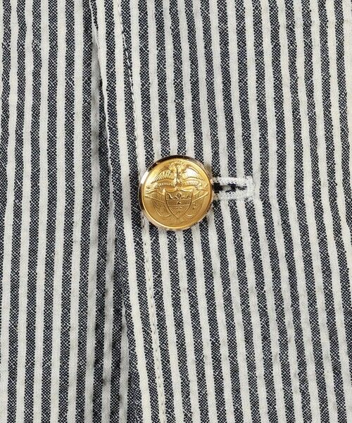 TOMORROWLAND / トゥモローランド テーラードジャケット | ウールポリエステル サッカー シングルブレステッド3Bジャケット | 詳細11