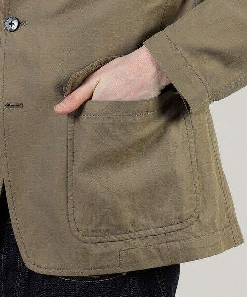 TOMORROWLAND / トゥモローランド テーラードジャケット | リネンコットン シングルブレステッド 3Bジャケット SONDRIO | 詳細10