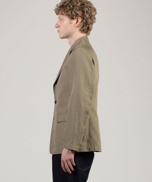 TOMORROWLAND / トゥモローランド テーラードジャケット | リネンコットン シングルブレステッド 3Bジャケット SONDRIO | 詳細3