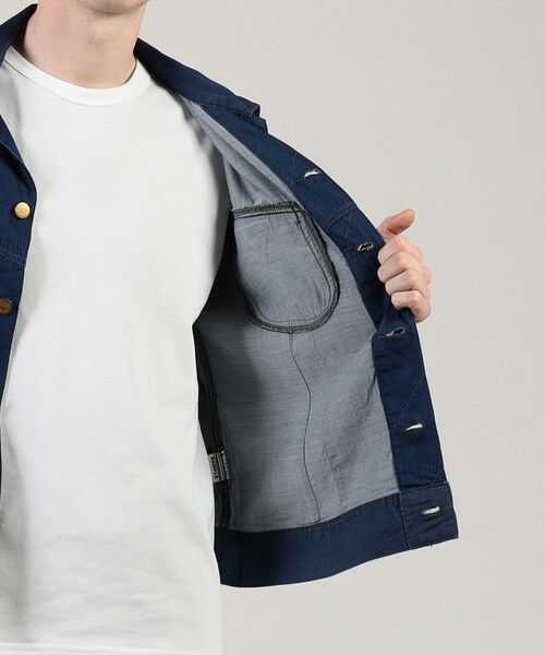 TOMORROWLAND ネイビー ブルゾン 別注】Lee Westerner Jacket 3.2オンスデニム（ブルゾン）｜Lee
