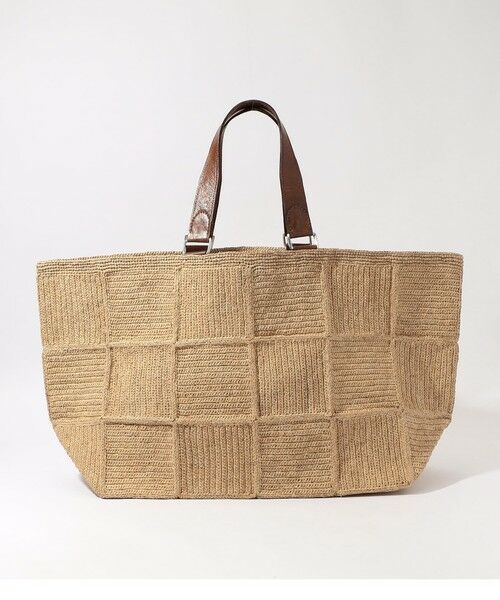 IBELIV MIRAY ラフィア トートバッグ （トートバッグ