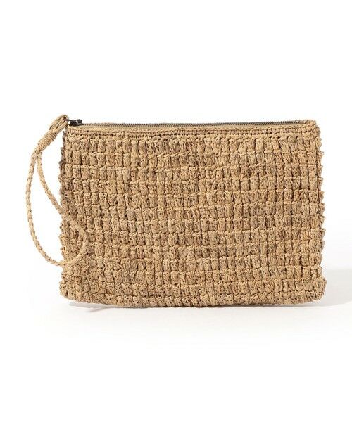 TOMORROWLAND / トゥモローランド クラッチ・パーティバッグ | IBELIV CLUB ラフィア クラッチバッグ | 詳細1