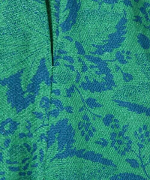 TOMORROWLAND / トゥモローランド シャツ・ブラウス | リネンプリント キーネックタックブラウス | 詳細8