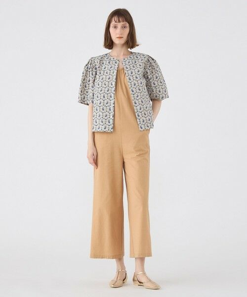 TOMORROWLAND / トゥモローランド シャツ・ブラウス | コットンタイプライタープリント アンギュラースリーブブラウス | 詳細1