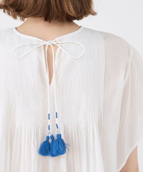 TOMORROWLAND / トゥモローランド シャツ・ブラウス | コットンボイルエンブロイダリー アシンメトリーヘムブラウス | 詳細6