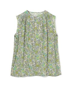 TOMORROWLAND / トゥモローランド シャツ・ブラウス | ポリエステルプリント スリーブレスブラウス