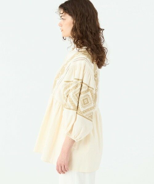 TOMORROWLAND / トゥモローランド シャツ・ブラウス | コットンエンブロイダリー ボリュームスリーブブラウス | 詳細3